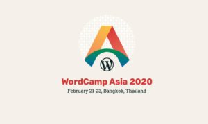 WordCamp Asia 2020 logo, data and location